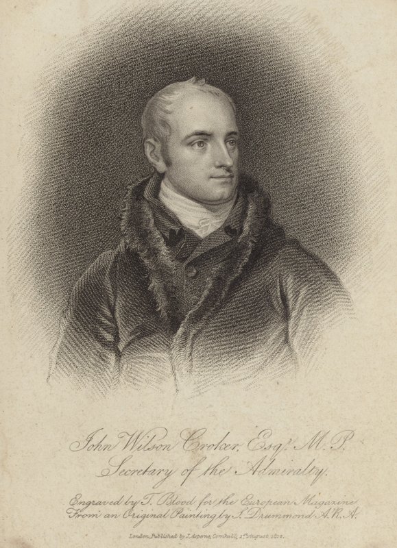 John Wilson Croker, ír államférfi és író alkotó: English School