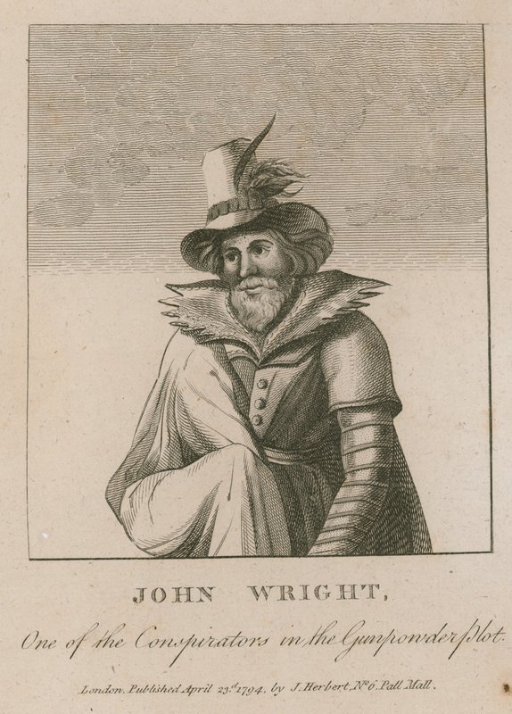 John Wright, az egyik összeesküvő a puskaporos összeesküvésben alkotó: English School