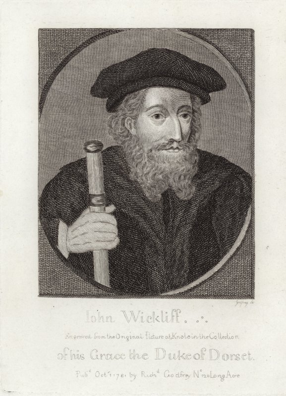 John Wycliffe alkotó: English School