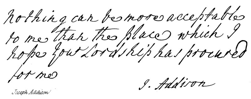 Joseph Addison alkotó: English School