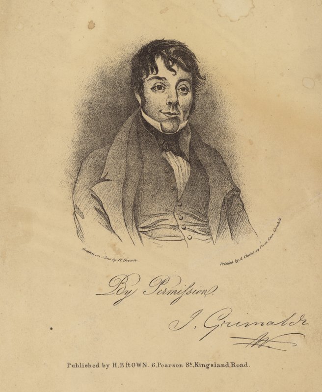 Joseph Grimaldi alkotó: English School