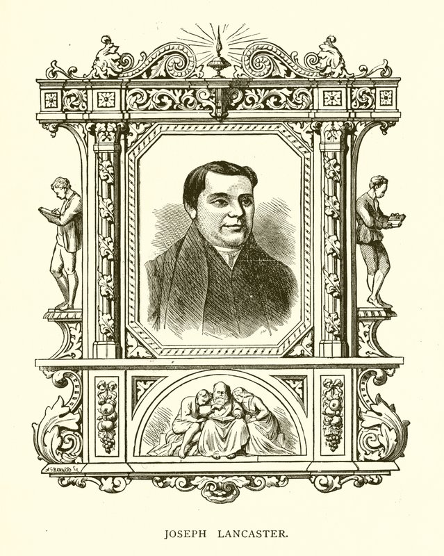 Joseph Lancaster alkotó: English School