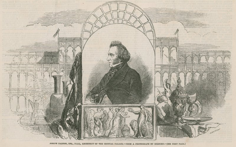 Joseph Paxton, a Kristálypalota építésze alkotó: English School