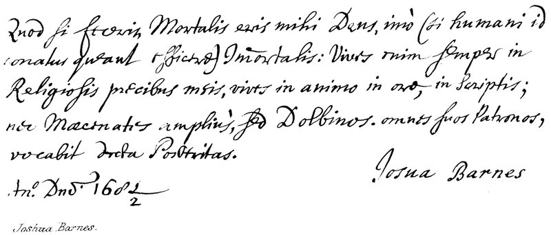 Joshua Barnes alkotó: English School