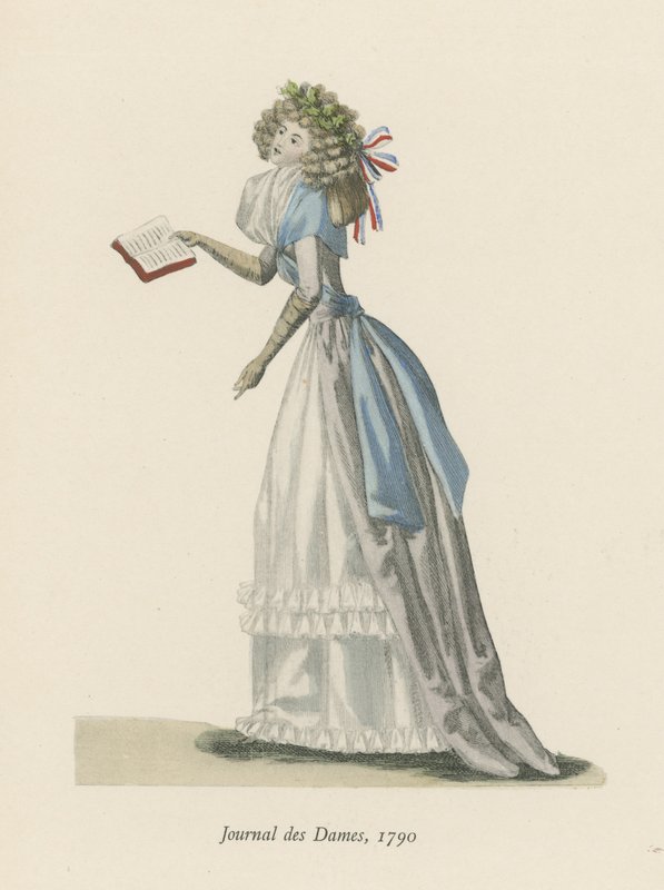 Női Lap, 1790 alkotó: English School