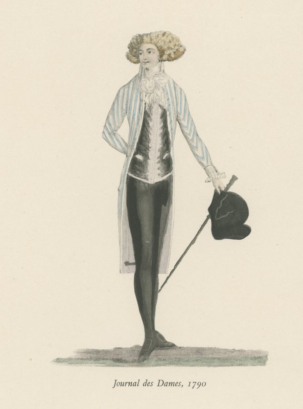 Női Lap, 1790 alkotó: English School