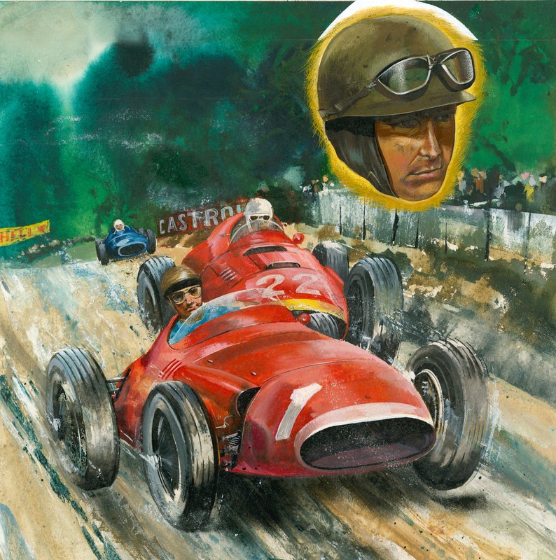 Juan Manuel Fangio alkotó: English School