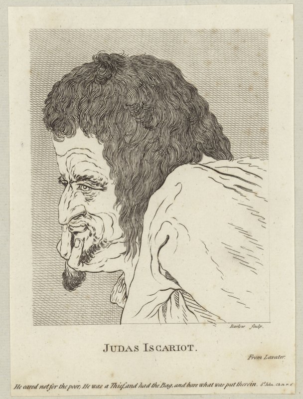 Iskariótes Júdás alkotó: English School
