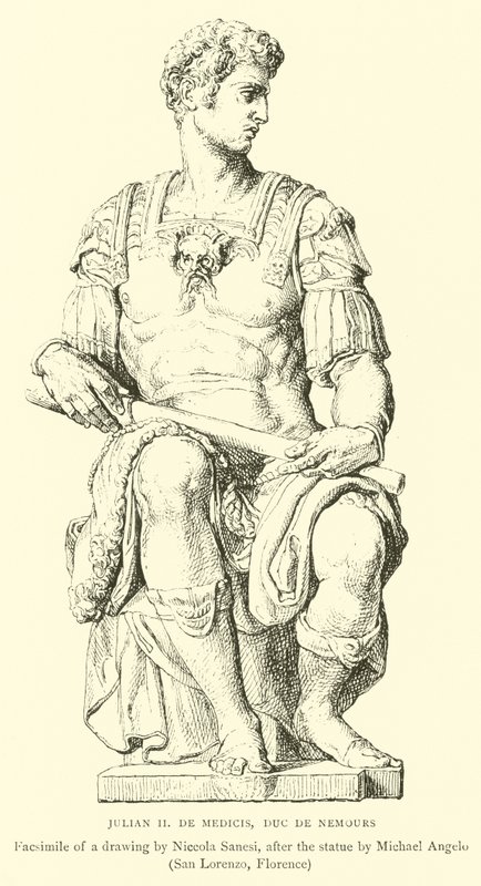 Julian II, De Medicis, Duc de Nemours alkotó: English School