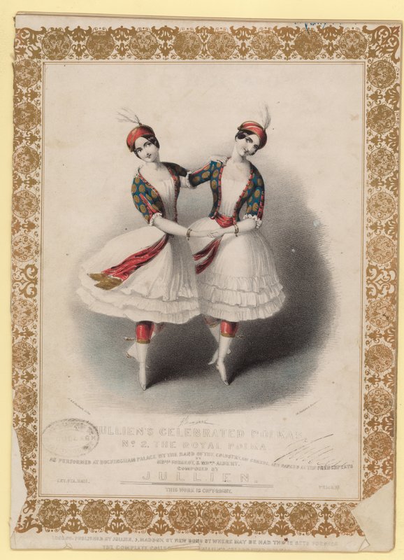 Julliens Celebrated Polkas, No 2, The Royal Polka alkotó: English School