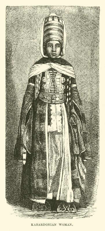 kabardói nő alkotó: English School