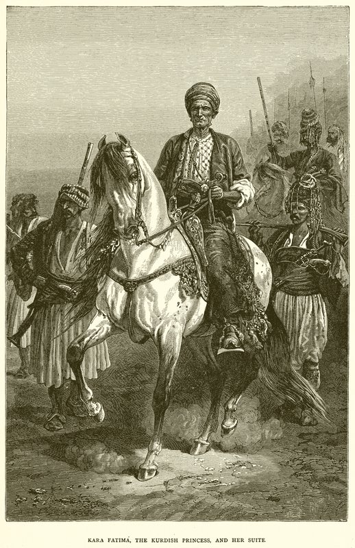 Kara Fatima, a kurd hercegnő és lakosztálya alkotó: English School