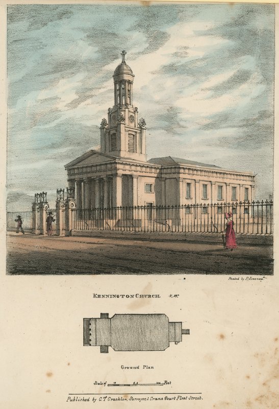 Kennington Church, Lambeth, London alkotó: English School