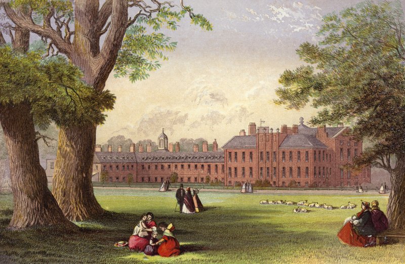 Kensington palota alkotó: English School