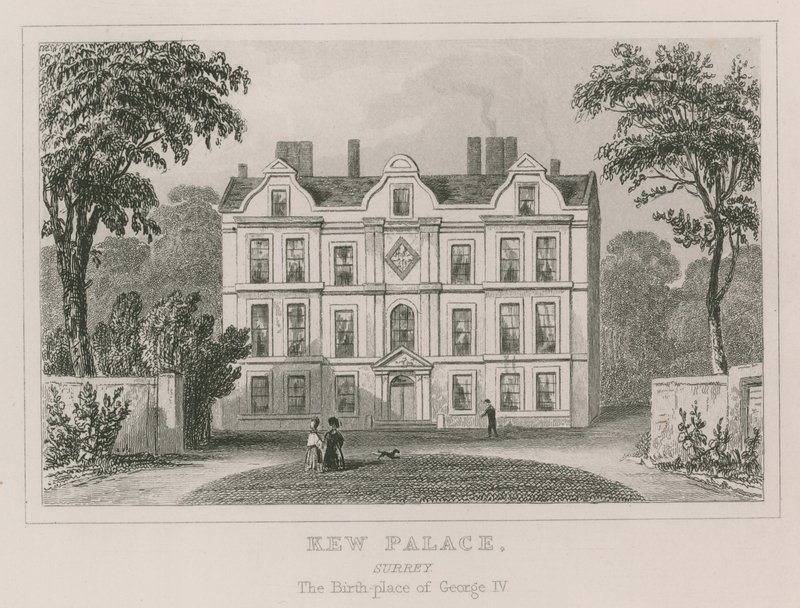 Kew Palace, Surrey – IV. György születési helye alkotó: English School