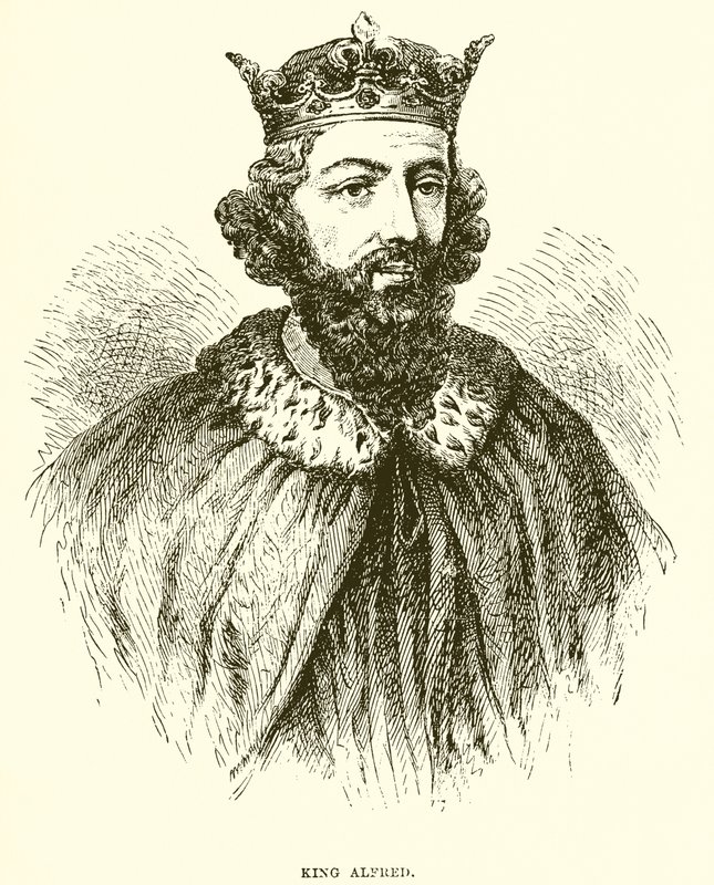 Alfréd király alkotó: English School