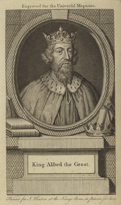 Nagy Alfréd király alkotó: English School
