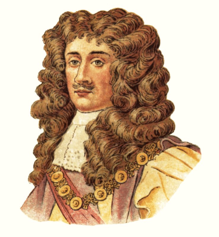 Károly király II alkotó: English School