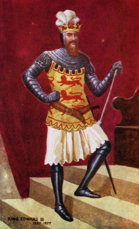III. Edward király (színes litó) alkotó: English School