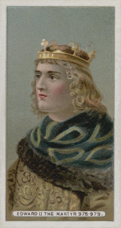 II. Edward király, a mártír alkotó: English School