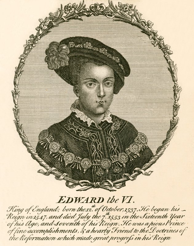 V. Edward király alkotó: English School