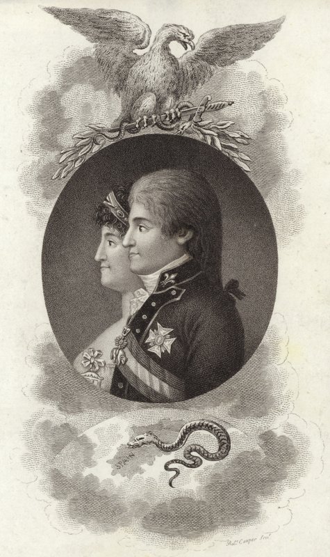 VII. Ferdinánd, Carlos Maria Isidoro spanyol király alkotó: English School