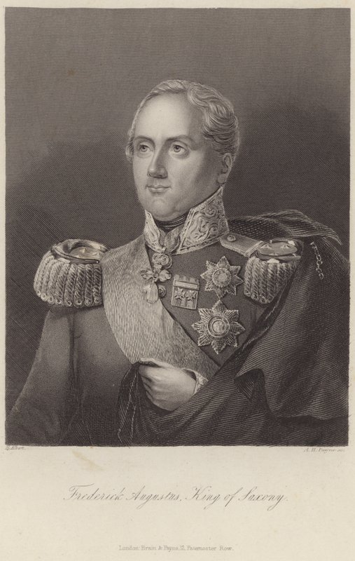 I. Frigyes Augustus szász király alkotó: English School