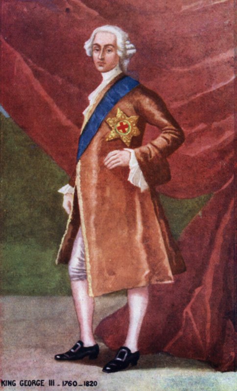 III. György király (színes litó) alkotó: English School