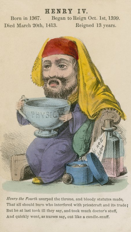 IV. Henrik király (akvatinta) alkotó: English School
