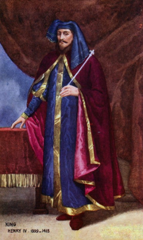 IV. Henrik király (színes litográfia) alkotó: English School