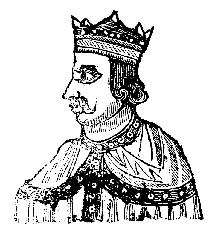 Henrik király (fametszet) alkotó: English School