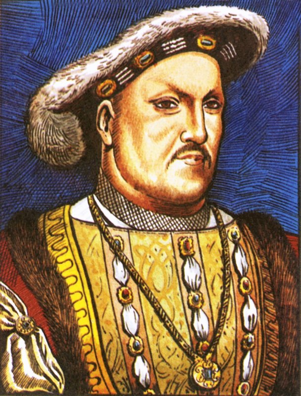 Henrik király VIII alkotó: English School