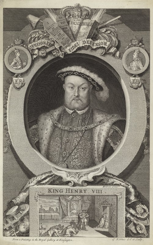 Henrik angol király VIII alkotó: English School