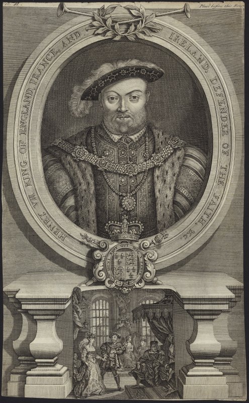 Henrik angol király VIII alkotó: English School