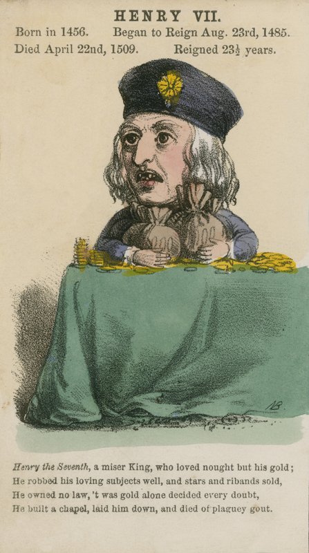 Henrik király (akvatinta) alkotó: English School