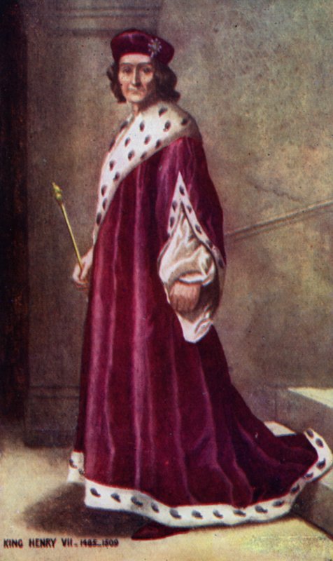 VII. Henrik király (színes litográfia) alkotó: English School