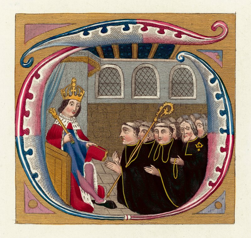 VII. Henrik király (színes metszet) alkotó: English School