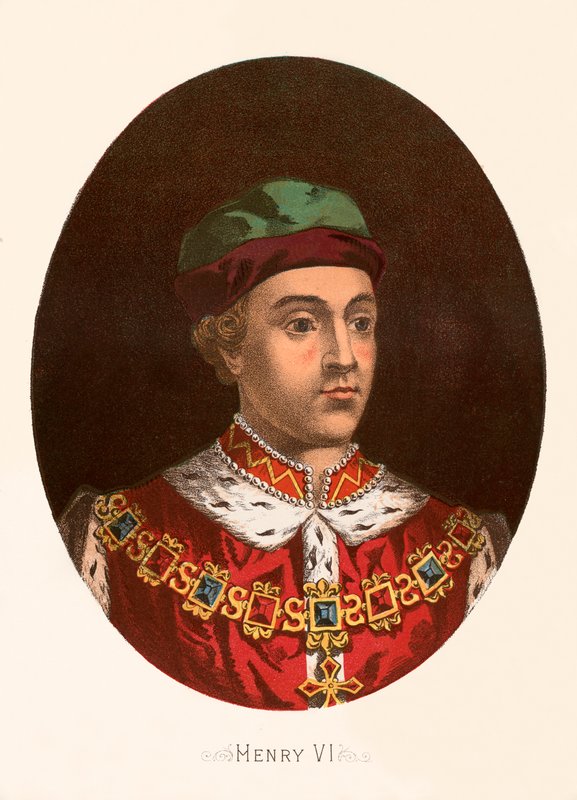 Henrik király VI alkotó: English School