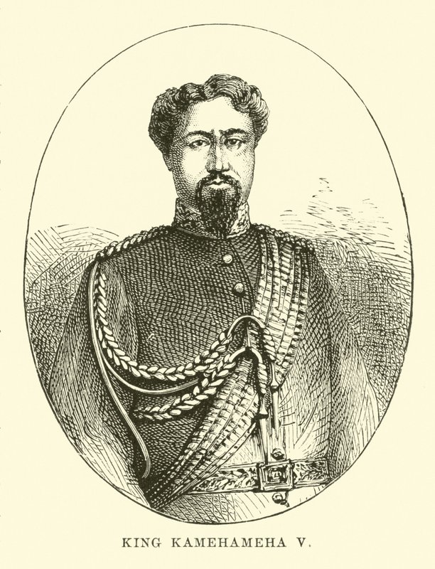 Kamehameha király V alkotó: English School