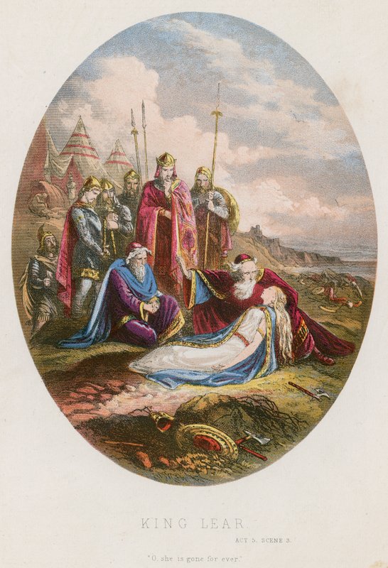Lear király, V. felvonás, iii. jelenet alkotó: English School