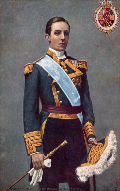 Spanyolország királya, Alfonz XIII alkotó: English School