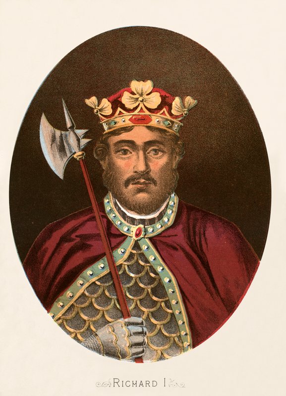 I. Richárd király alkotó: English School