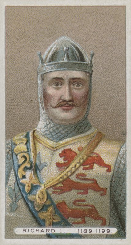 I. Richárd király, Az oroszlánszív alkotó: English School