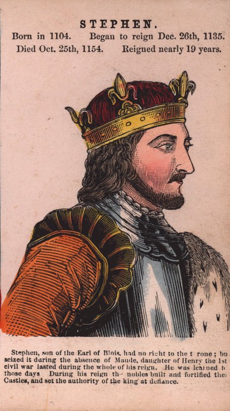 István király (színes metszet) alkotó: English School