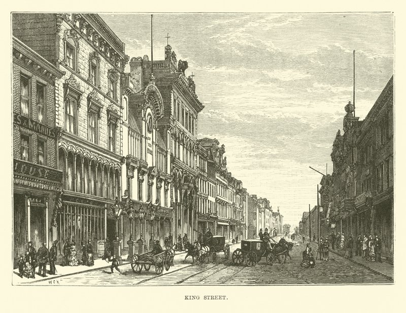 király utca alkotó: English School