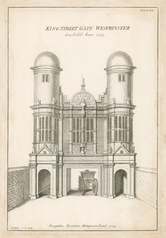 King Street Gate, Westminster alkotó: English School