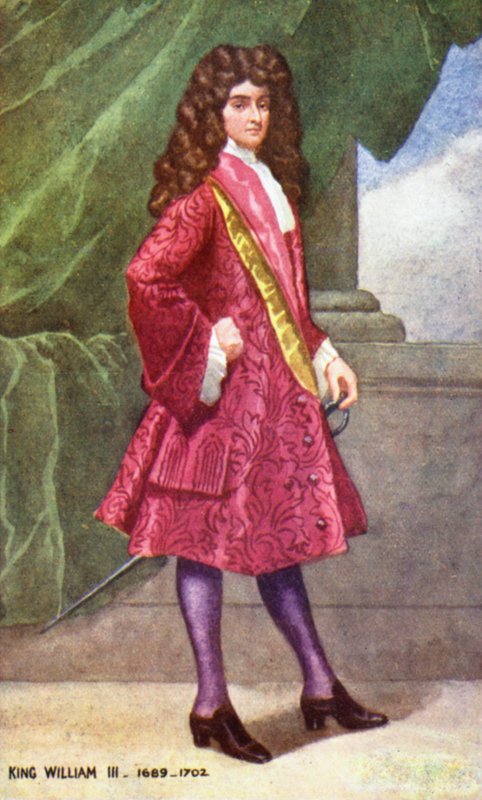 III. Vilmos király (színes litográfia) alkotó: English School