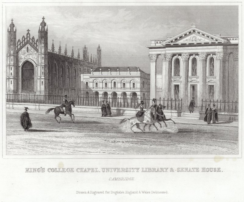 Kings College Chapel, University Library and Senate House, Cambridge alkotó: English School