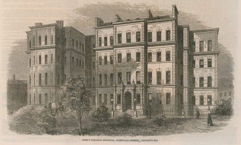Kings College Hospital, Portugal Street, Lincolns Inn alkotó: English School