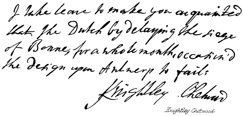 Knightley Chetwood alkotó: English School